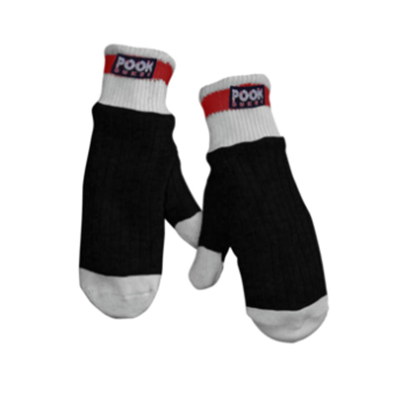 Pook Black Thigh High Socks