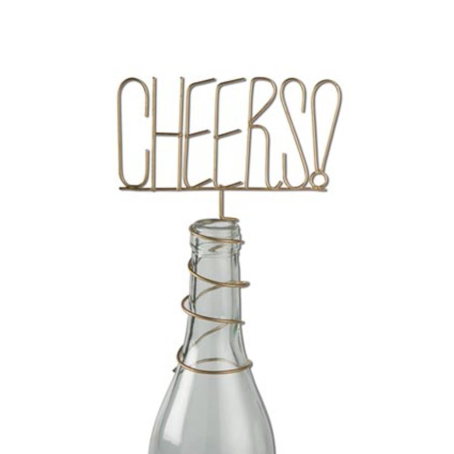 Cheers Bottle Topper