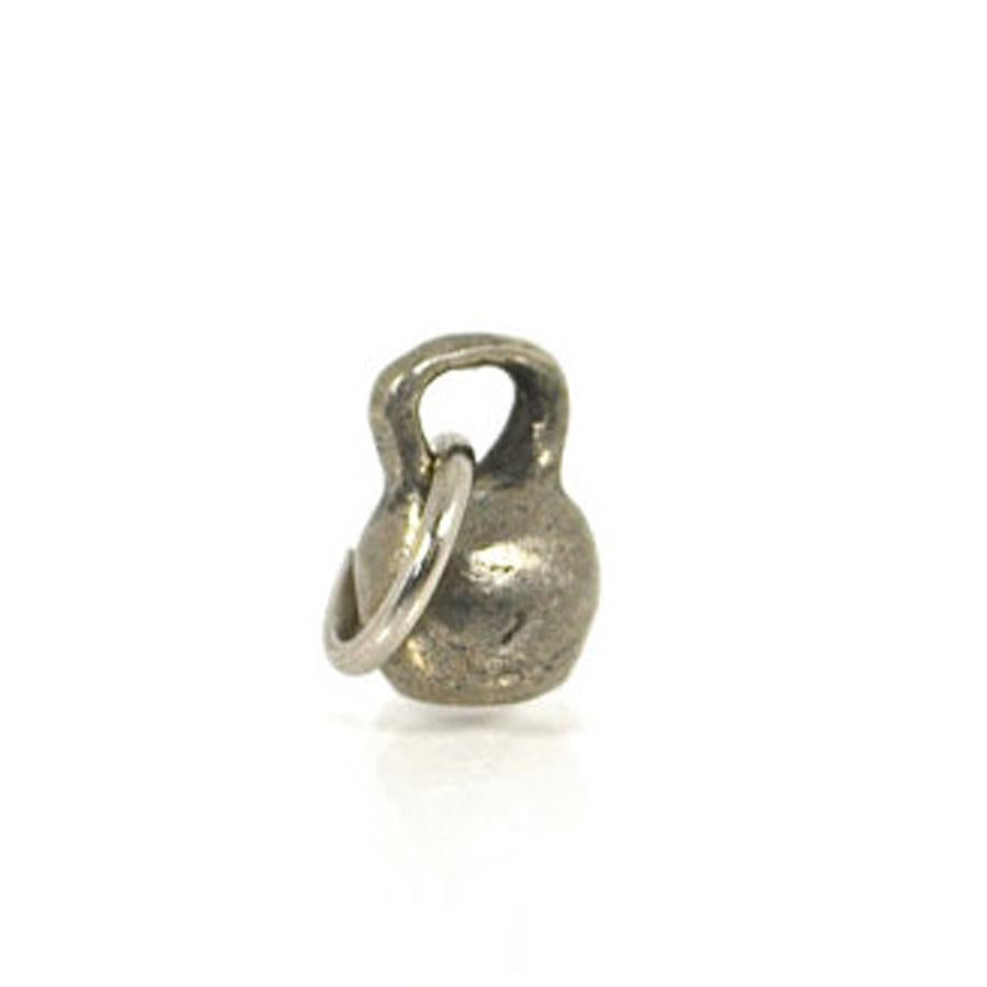 Bronze Mini Kettlebell Necklace