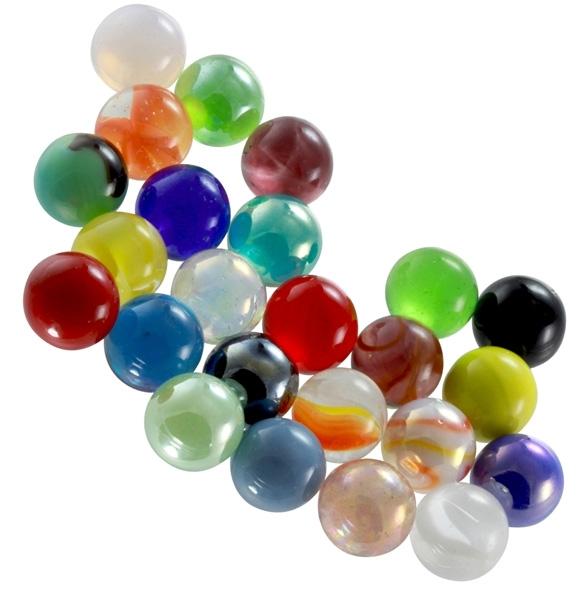 Fancy Set of Marbles