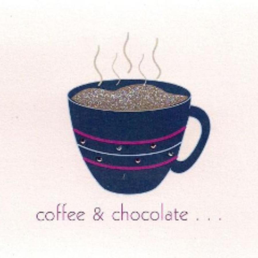 Coffee & Chocolate Greeting Card