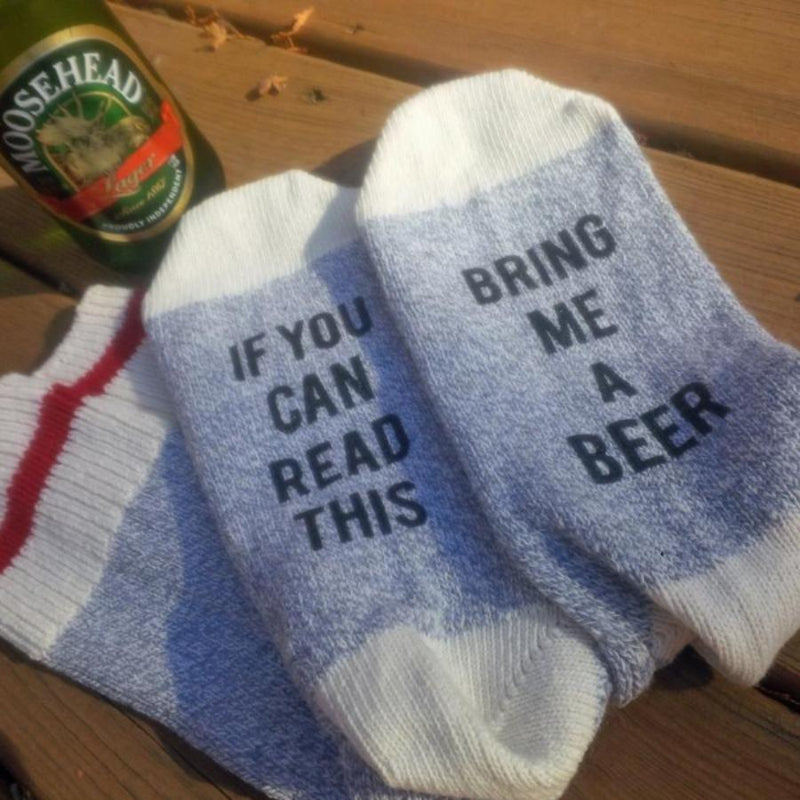 Bring Me A Glass Of Wine Unisex Cotton Socks