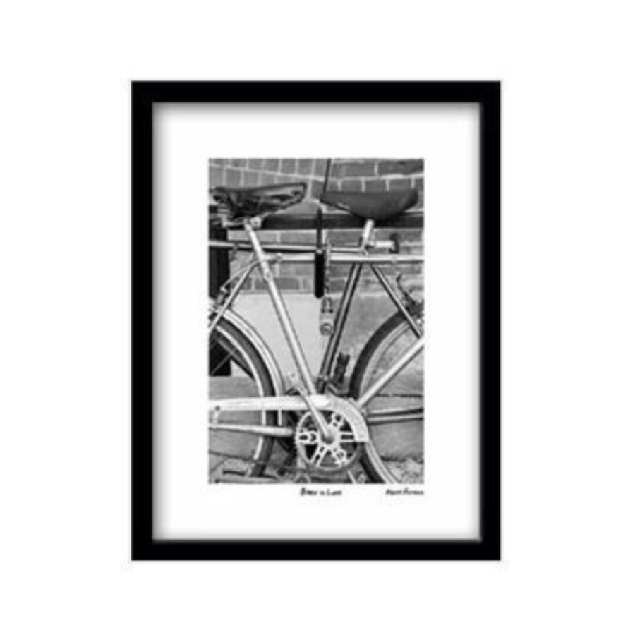Bikes in Love Framed Print