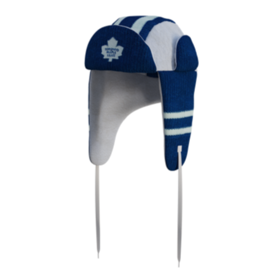 Toronto Maple Leafs Hockey Sockey Reversible NHL Trapper Hat