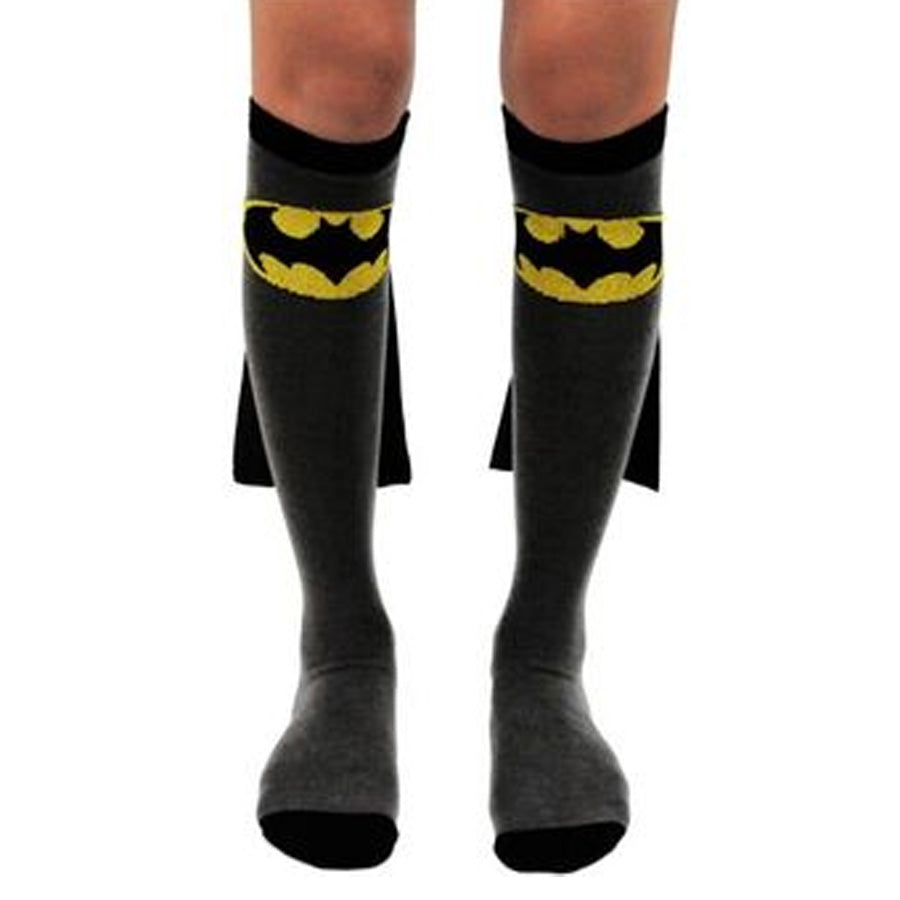 Batman Cape Knee High Socks